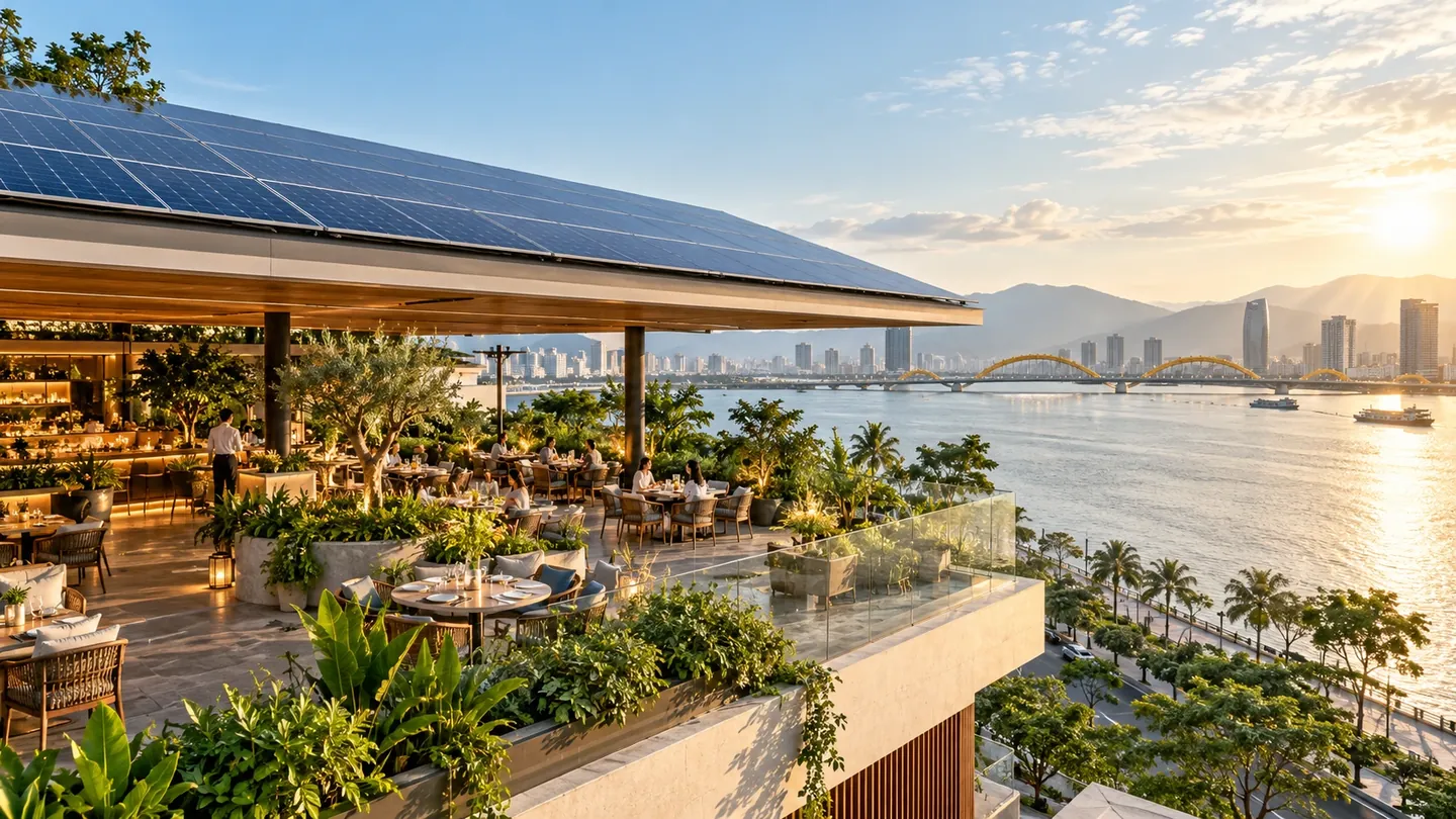 Hồ sơ dự án: Hệ thống điện mặt trời 30 kWp cho Nhà hàng ven biển Đà Nẵng